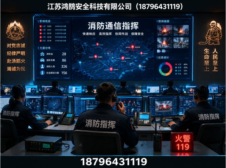 海南智慧消防系统展示图